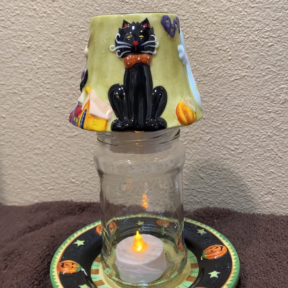 Home Interiors Holiday Copy Friendly Trio Candle Capper Shade And